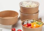 20 OZ DISPOSABLE BOWLS MICROWAVABLE DISPOSABLE TAKE AWAY BOWLS WITH LIDS PAPER