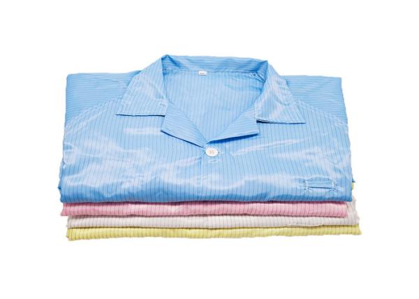 Anti Break Anti Static Workwear Clothing Polyester Filament With Conductive
