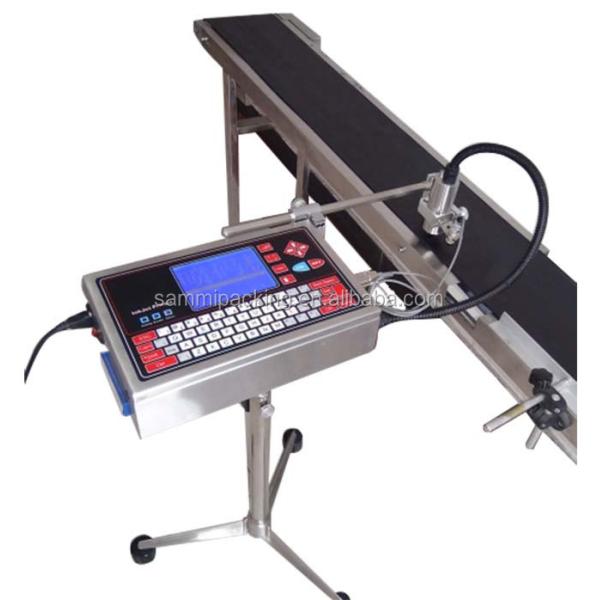 Industrial CIJ Inkjet Printer for Bottle Wire Cable Marker Egg Date Coding Logo Printing Machine