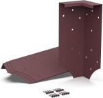 Silver Raised Garden Bed Corner Brackets Heavy Duty L Bracket for Custom