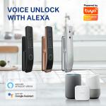 ODM Camera Door Lock Smart Video Door Phone Tuya APP BLE