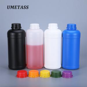 Wholesale 1L HDPE Collar Empty Plastic Bottle for Pesticides and Dry Chemicals Custom Packaging from china suppliers