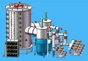 Wholesale Glass Mosaic PVD Plating Machine, Large Size Glass tiles PVD Gold Plating Equipment from china suppliers