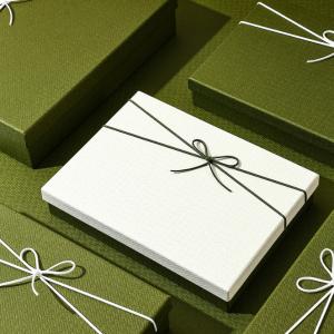 Wholesale Custom Luxury Cardboard Lid And Base Cosmetic Packaging Box Personalized Gift Box Set With Ribbon from china suppliers