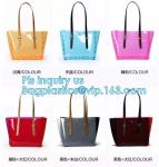Leisure PVC Purple Handbag For Ladies, Promotional Handbags, Summer Beach Bag