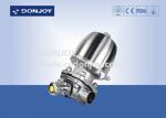 Welding Multipass Pneumatic Sanitary Diaphragm Valve with SS304 Stainless Steel