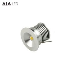 Wholesale mini recessed mounted ceiling spot light 1W round led spot light for ceiling use from china suppliers