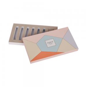 China Lids And Base Essential Oil Cosmetic Packing Box With Foam Insert on sale