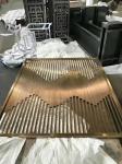 Durable Large Capacity Stainless Steel Screen Furniture Sheet PVD Gold Plating