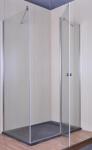 1200x800x6mm Clear Glass Shower Enclosures With Tray , Glass Bathroom Enclosures