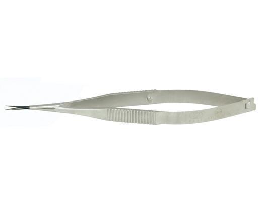Micro Ophthalmic Accessories Trabecula Scissors With Plating Diamond Film Layer