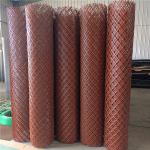 TLWY 1.2mm Galvanized Flattened Expanded Metal Sheet Steel Mesh For Runways