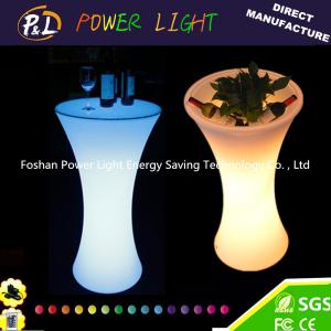 Wholesale High Round Led Bar Tables 16 Colors Changing With Remote Control from china suppliers