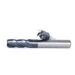 1/2" 3/8" Bull Nose End Mill Metric HRC50 4 Flutes