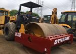Double Drum Used Road Roller Dynapac CA25 / CA251 / CA30 Excellent Engine