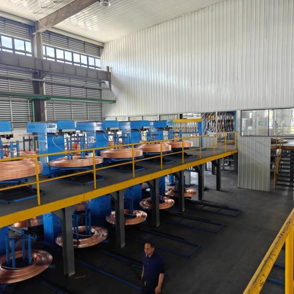 Copper Continuous Casting Machine for Tin Phosphors Bronze Strip Billet