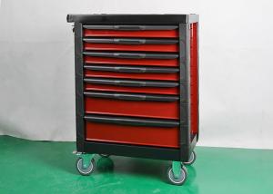 Wholesale Red Heavy Duty Storage Metal Tool Cabinet Toolbox On Wheels Lockable from china suppliers