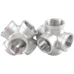 Connector Type Nipple Stainless Steel 304/316 NPT Thread Male 1/4x9mm Hexagon