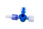 Disposable Infusion Low Pressure Control Plastic Three Way Medical Valve