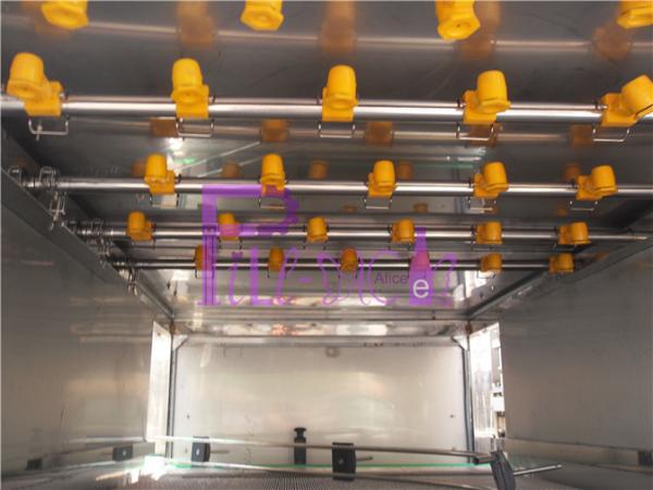 Can / Bottled Juice Cooling Sterilizer Bottle Packing Machine For Beverage