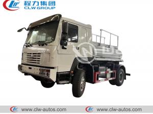 Wholesale Off Road 4X4 All Wheel Driving Stainless Steel Fuel Oil Truck 5000liters 5tonnes from china suppliers