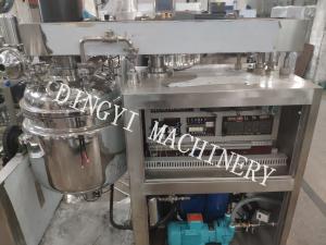Wholesale Fixed Type Vacuum Homogenizer Cream Mixer / Hydraulic Vacuum Mixer Machine from china suppliers