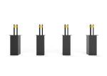 Anti Crash Automatic Rising Bollards Electric Hydraulic System With Colorful Led