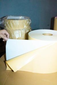 Wholesale Hot Melt Glue Self Adhesive Paper Sheets , Ordinary Sticky PVC Adhesive Roll from china suppliers