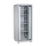 12U - 47U Floor Network Cabinet With Glass Door / Mesh Front Door