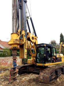 Wholesale Mini Tysim Pile Rotary Drilling Rig 36t KR125C Hydraulic Piling Machine Diameter 1300mm Depth 43m Torque 125kN.m from china suppliers