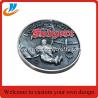Buy cheap 3D challenging metal coins,3D alloy die cast metal coin with old silver plated from wholesalers
