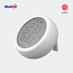 Zigbee 3.0 Tuya Temperature Humidity Sensor 2.5V Low Power Battery 61.2x23mm
