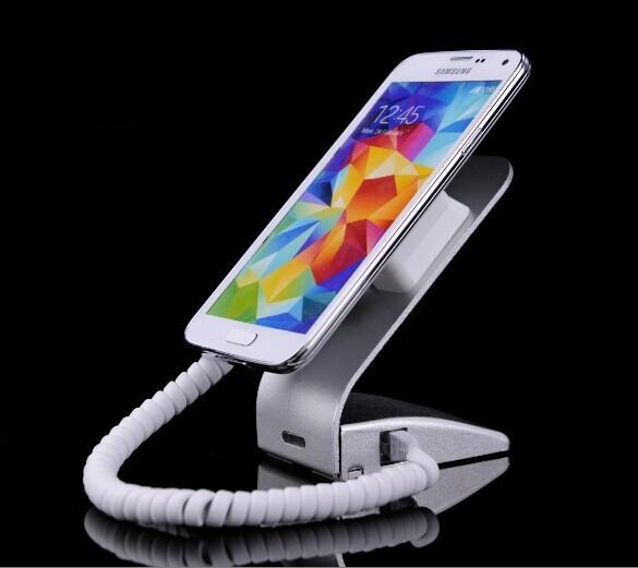 COMER countertop display Super slim silvery magnetic mobile phone holder with