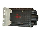 1 x 8 Fiber Optic Splitter Box , 24 Ports PP Fiber Optic Splitter Closure Black