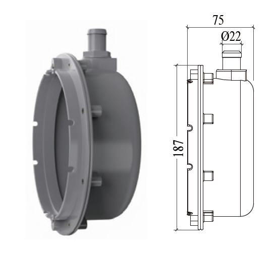 Plastic Niche For Concrete Pool