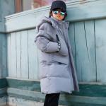 Bilemi Handsome Boy Duck Down Warm Coat Winter Jacket Kids Parka for Teenagers