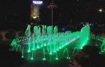 Program Control Water Fountain Project , Dry Fountains / Floor Multicolored LED