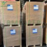 50gram 60gram Greaseproof PE Coated Brown Kraft Paper For Food Bag 70cm width