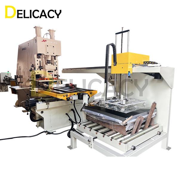 Automatic Uploader And Sheet Feeding System For 83 / 99 / 127mm Bottom Making