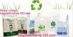 biodegradable customized recyclable plastic HDPE/LDPE t-shirt bag,supermarket