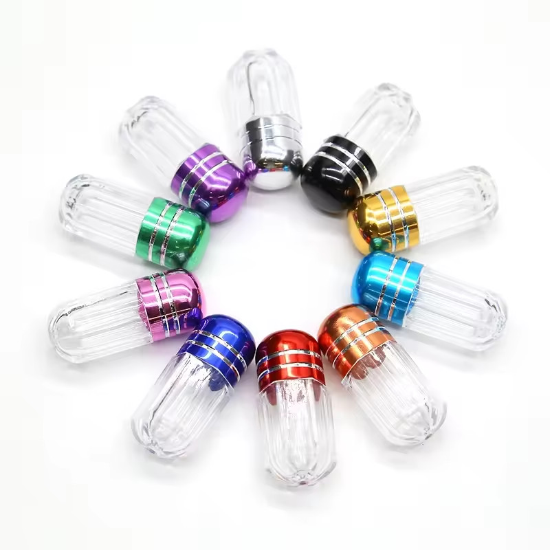 Mini Single Clear Empty Pill Capsules Odorless And Versatile Storage Solution