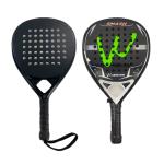 18K Professional Carbon Fiber Padel Rackets Custom Sports Accessories
