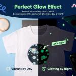 Luminous DTF Heat Transfer Film High Visibility For Textile Applications