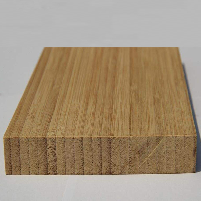 Natural Vertical Grain Bamboo Plywood 1/4" Bamboo Lumber Board For Interior Design