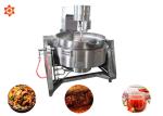 JC-600 Meat Processing Equipment Automatic Cooking Pots With Mixer 2.2 KW