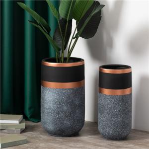 Wholesale Popular design luxury home decoration large planter custom creative garden indoor outdoor big ceramic flower pots from china suppliers