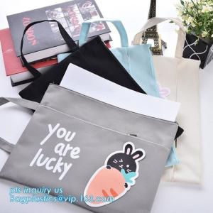 Wholesale Canvas Stationery Pencil Bag, Zipper Canvas Pen Pencil Case Stationery Pouch Bag Case Cosmetic Bags, Custom Canvas Stati from china suppliers