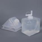 Eco-Friendly 2L Water Container Soft Collapsible Plastic Jerry Can with Faucet