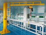 Durable 500-2000kg Column Standing Jib Crane Hoist For Assembly Lines