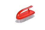 Stiff Bristles Hand Scrubbing Brush Non Slip Soft Grip Handle Household Cleaning